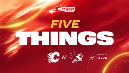 5 Things - Flames vs. Sharks - 26.02.26