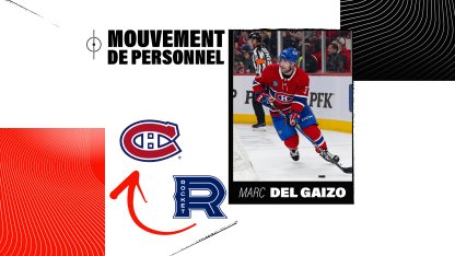 Marc Del Gaizo rappelé du Rocket de Laval