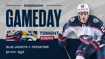 preview blue jackets hit road to face nashville