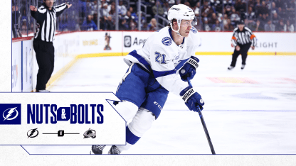 Nuts & Bolts: Tampa Bay Lightning ride winning streak into Colorado