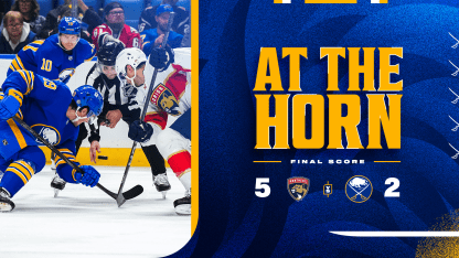 at the horn recap buffalo sabres florida panthers october 28 2024