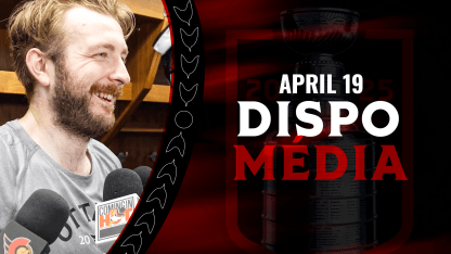 Linus Ullmark dispo médias - 19 avril