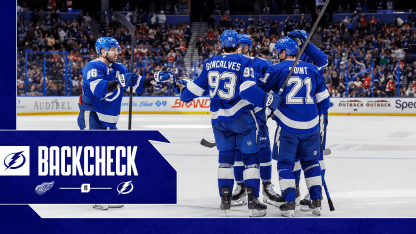 The Backcheck: Tampa Bay Lightning offense finds pace to beat Detroit Red Wings Thursday