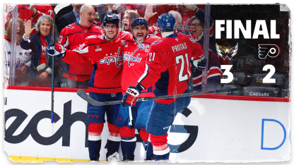 FINAL: Capitals 3 - Flyers 2