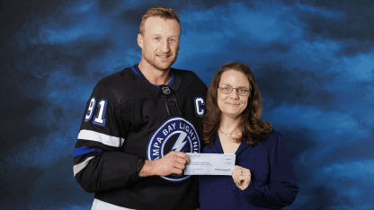 Carrie Esposito honored as Lightning Community Hero