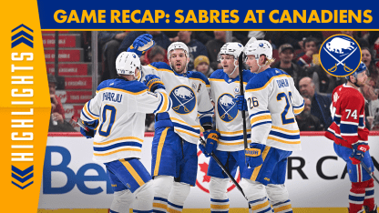 Game Recap: Sabres at Canadiens