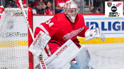 Alex Lyon working to get Detroit Red Wings back into playoffs