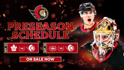 The preseason schedule just dropped, get your tickets now!