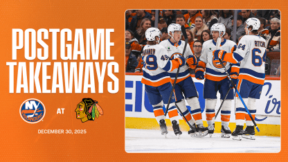 Takeaways: Islanders Pull Off 3-2 SO Win Over Blackhawks