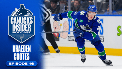 Braeden Cootes Joins Canucks Insider Podcast to Recap His NHL Debut and More