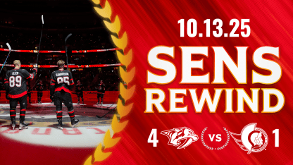 Sens Rewind: Sens Fall 4-1 to Nashville