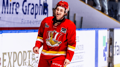 Hurricanes prospect Poirier on pace for 60 goals