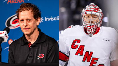 Tulsky Talks Canes' Crease WIthout Andersen