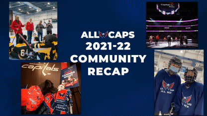 Capitals Continue Commitment to Community During 2021-22 Season