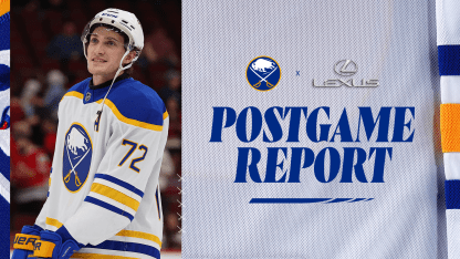 sabres blackhawks recap atlantic division tage thompson