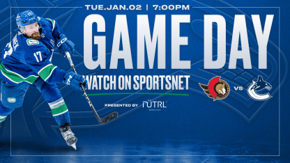 Game Notes: Canucks vs. Senators | Vancouver Canucks