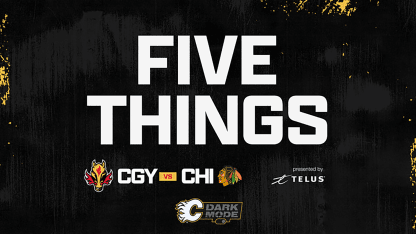 5 Things - Flames vs. Blackhawks 27.01.24