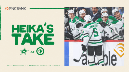 Heika’s Take: Stars navigate crazy season opener, claim 5-4 win over Winnipeg Jets 101025