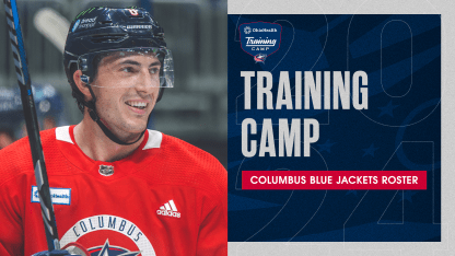 blue jackets training camp roster and schedule 2024