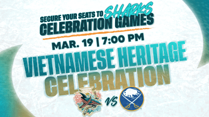 Cheer on the Sharks this Thursday!