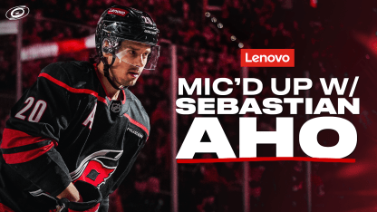 Mic'd Up: Sebastian Aho vs. Boston Bruins