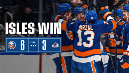 The Skinny: Islanders 6, Avalanche 3