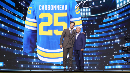 Carbonneau drafted No. 19 by Blues