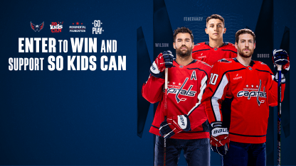 Capitals Player Program So Kids Can Announces Sweepstakes and Addition of Pierre-Luc Dubois to Program