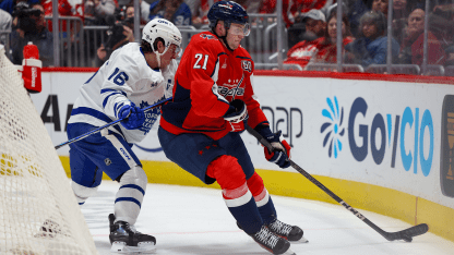 Caps Let Late Lead Slip in Loss to Leafs