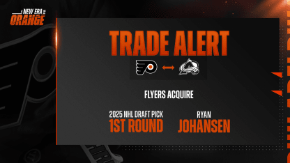 Flyers acquire 2025 1st round pick, Ryan Johansen for Sean Walker, 2026 5th round pick