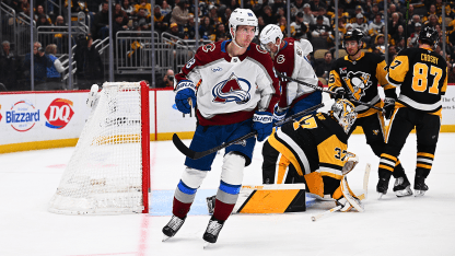 Necas tallies second goal