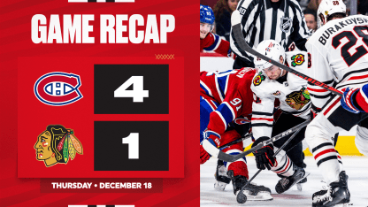 Game Highlights | Blackhawks at Canadiens