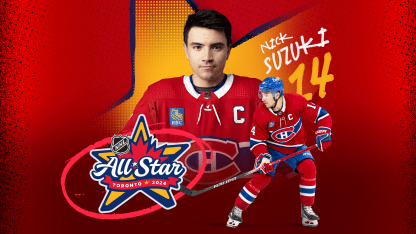 Nick Suzuki Named 2024 NHL All-Star | Montréal Canadiens