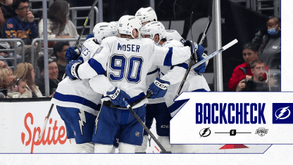 The Backcheck: Tampa Bay win streak hits six games over back-to-back in California