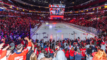 ‘The energy is insane’: Panthers fans pack arena watch party, sell out Game 4