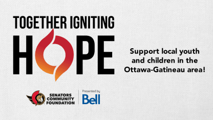 Senators Community Foundation to host Ignite Hope Telethon presented by Bell