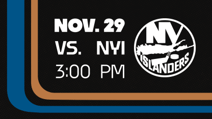 November 29 vs. NYI