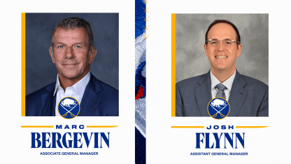 buffalo sabres hire marc bergevin josh flynn