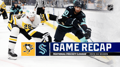 Pittsburgh Penguins Seattle Kraken game recap February 29