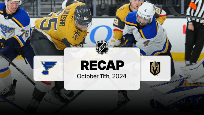 STL at VGK | Recap