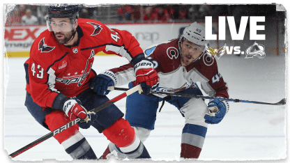 LIVE: Capitals vs. Avalanche