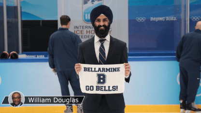 Color of Hockey Brij Singh supports USA men's hockey team