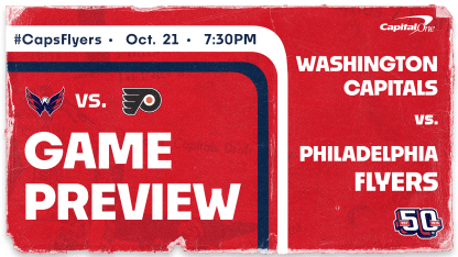 Caps, Flyers Battle Again in DC