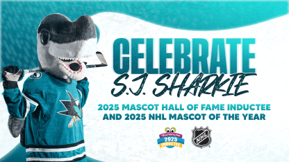 Sharks to celebrate team mascot S.J. Sharkie with special theme night on Dec. 1 