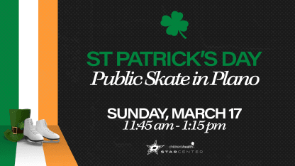 Plano St. Patrick's Day Public Skate