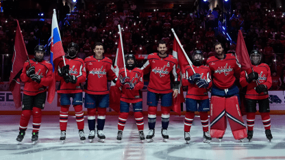 Washington Capitals Olympic Send Off Ceremony