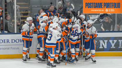 UBS Postgame Photos: Islanders 4, Blue Jackets 3 OT