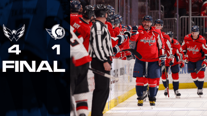 Capitals 4, Senators 1