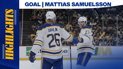 Samuelsson | Goal at PIT