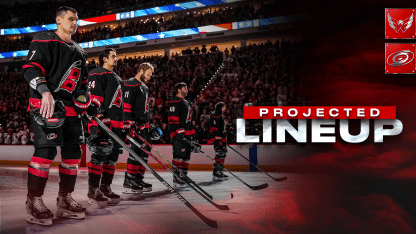 Projected Lineup: Round 2, Game 3 vs. WSH